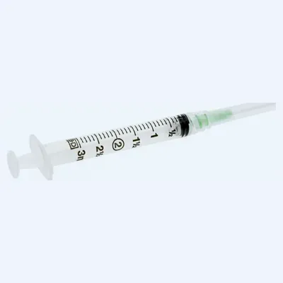 3 mL Syringe with 23G Needle